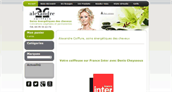 Desktop Screenshot of alexandre-coiffure.fr